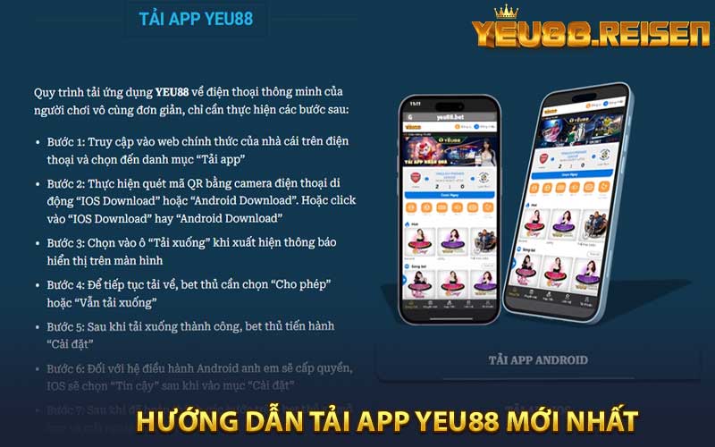 Hướng Dẫn Chi Tiết Cách Tải App Yeu88 Mới Nhất